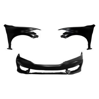 Sherman® - 3-Piece (Front Bumper Cover, Driver and Passenger Side Fender)