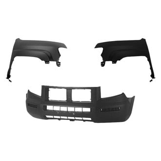 Sherman® - 3-Piece (Front Bumper Cover, Driver and Passenger Side Fender) (Value Line)