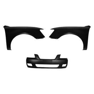 Sherman® - 3-Piece (Front Bumper Cover, Driver and Passenger Side Fender) (Value Line)