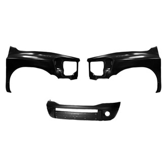 Sherman® - 3-Piece (Front Bumper Cover, Driver and Passenger Side Fender) (Value Line)