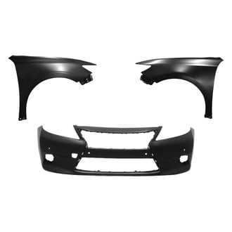 Sherman® - 3-Piece (Front Bumper Cover, Driver and Passenger Side Fender)