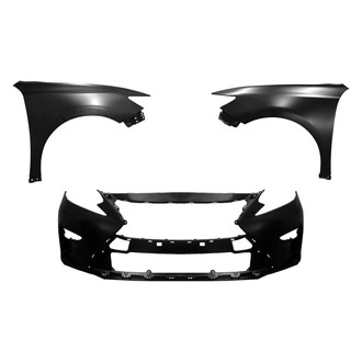 Sherman® - 3-Piece (Front Bumper Cover, Driver and Passenger Side Fender)