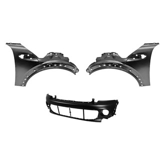 Sherman® - 3-Piece (Front Bumper Cover, Driver and Passenger Side Fender)