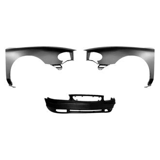 Sherman® - 3-Piece (Front Bumper Cover, Driver and Passenger Side Fender) (Value Line)