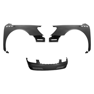 Sherman® - 3-Piece (Front Bumper Cover, Driver and Passenger Side Fender) (Value Line)