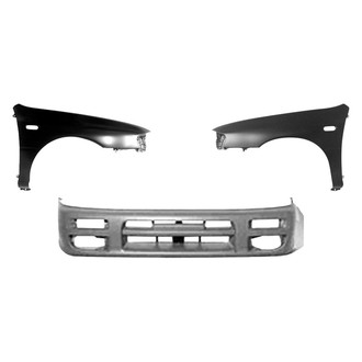 Sherman® - 3-Piece (Front Bumper Cover, Driver and Passenger Side Fender) (Value Line)