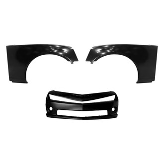 Sherman® - 3-Piece (Front Bumper Cover, Driver and Passenger Side Fender) (Value Line)