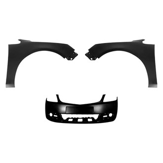 Sherman® - 3-Piece (Front Bumper Cover, Driver and Passenger Side Fender) (Value Line)
