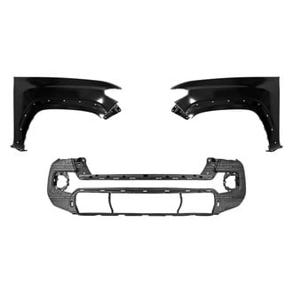 Sherman® - 3-Piece (Front Bumper Cover, Driver and Passenger Side Fender) (Value Line)