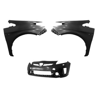 Sherman® - 3-Piece (Front Bumper Cover, Driver and Passenger Side Fender)