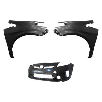 Sherman® - 3-Piece (Front Bumper Cover, Driver and Passenger Side Fender) (Value Line)