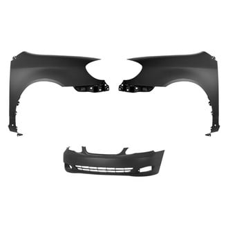 Sherman® - 3-Piece (Front Bumper Cover, Driver and Passenger Side Fender) (Value Line)