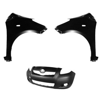 Sherman® - 3-Piece (Front Bumper Cover, Driver and Passenger Side Fender) (Value Line)