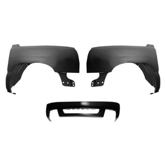 Sherman® - 3-Piece (Front Bumper Cover, Driver and Passenger Side Fender) (Value Line)