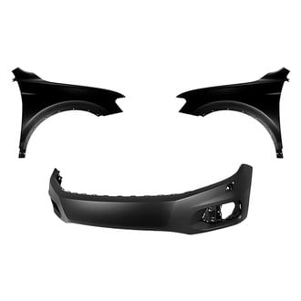 Sherman® - 3-Piece (Front Bumper Cover, Driver and Passenger Side Fender) (Value Line)