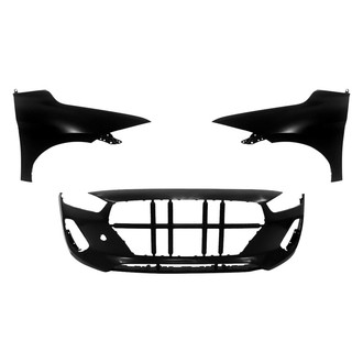 Sherman® - 3-Piece (Front Bumper Cover, Driver and Passenger Side Fender) (Value Line)