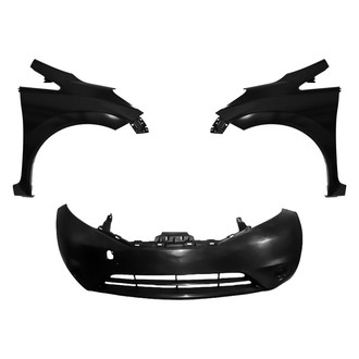 Sherman® - 3-Piece (Front Bumper Cover, Driver and Passenger Side Fender) (Value Line)