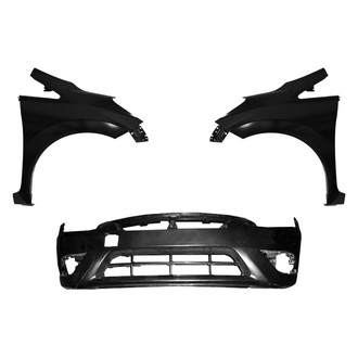 Sherman® - 3-Piece (Front Bumper Cover, Driver and Passenger Side Fender) (Value Line)