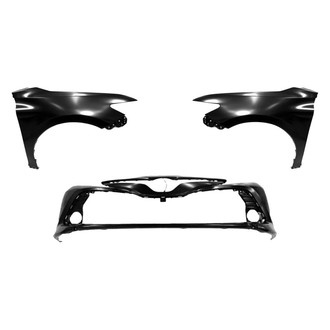 Sherman® - 3-Piece (Front Bumper Cover, Driver and Passenger Side Fender) (Value Line)