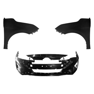 Sherman® - 3-Piece (Front Bumper Cover, Driver and Passenger Side Fender) (CAPA Certified)
