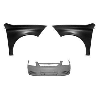 Sherman® - 3-Piece (Front Bumper Cover, Driver and Passenger Side Fender) (CAPA Certified)