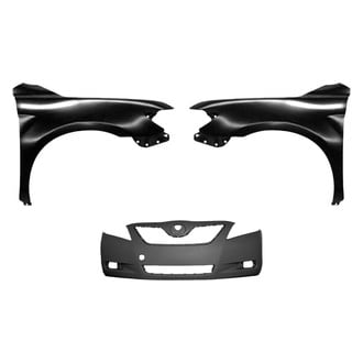 Sherman® - 3-Piece (Front Bumper Cover, Driver and Passenger Side Fender) (CAPA Certified)