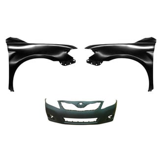 Sherman® - 3-Piece (Front Bumper Cover, Driver and Passenger Side Fender) (CAPA Certified)