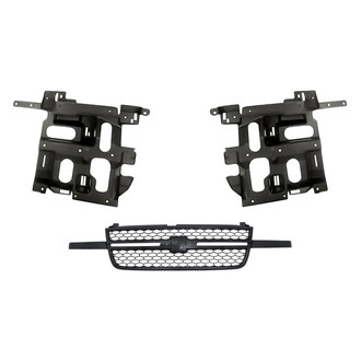 Sherman® - 3-Piece (Grille, Driver and Passenger Side Headlight Support) (Standard Line)