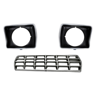 Sherman® - 3-Piece (Grille, Driver and Passenger Side Headlight Bezel) (Standard Line)