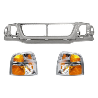 Sherman® - 3-Piece (Front Driver and Passenger Side Turn Signal/Corner Light, Header Panel) (Standard Line)