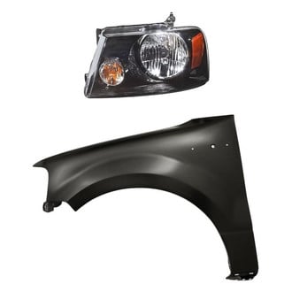 Sherman® - 2-Piece Kit (Driver Side Headlight, Front Driver Side Fender) (CAPA Certified)