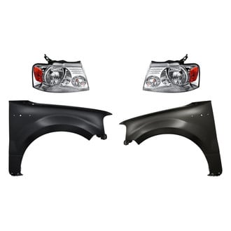 Sherman® - 4-Piece Kit (Driver and Passenger Side Headlights, Driver and Passenger Side Fenders) (Standard Line)