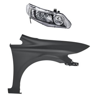 Sherman® - 2-Piece Kit (Passenger Side Headlight, Front Passenger Side Fender) (Standard Line)
