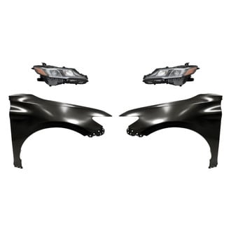 Sherman® - 4-Piece Kit (Driver and Passenger Side Headlights, Driver and Passenger Side Fenders) (Standard Line)