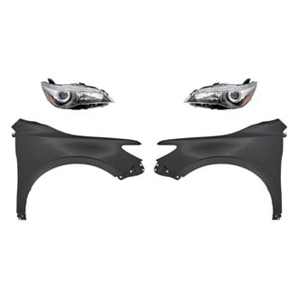 Sherman® - 4-Piece Kit (Driver and Passenger Side Headlights, Driver and Passenger Side Fenders) (Standard Line)