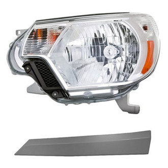 Sherman® - 2-Piece Kit (Driver Side Headlight, Driver Side Headlight Trim) (Standard Line)