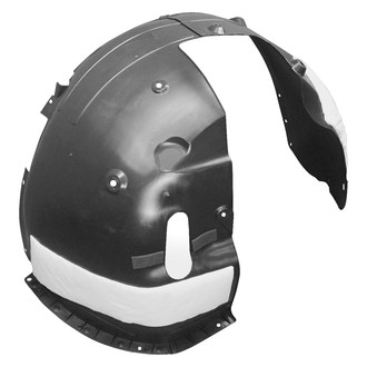 Sherman® - Front Passenger Side Fender Liner (CAPA Certified)