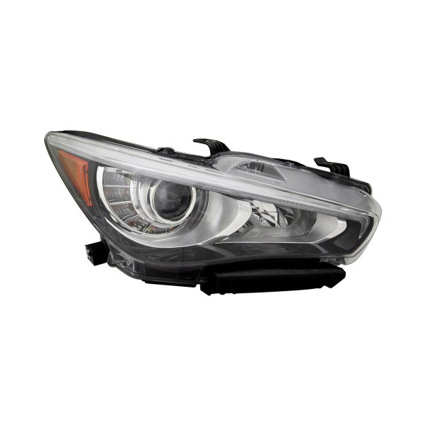 Sherman® - Passenger Side Replacement Headlight, Infiniti Q50