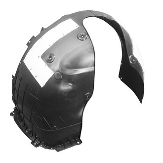 Sherman® - Front Passenger Side Fender Liner (CAPA Certified)