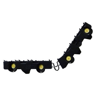 Sherman® - Rear Outer Driver Side Bumper Cover Bracket (CAPA Certified)