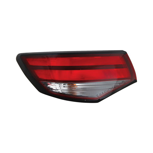 Sherman® - Driver Side Outer Replacement Tail Light, Nissan Sentra