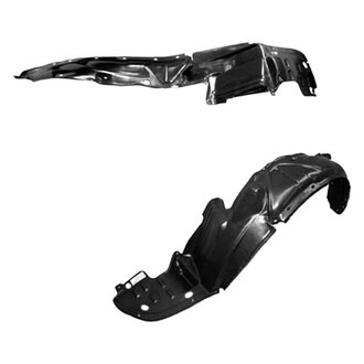 Sherman® - Front Driver and Passenger Side Fender Liner Set (Value Line)