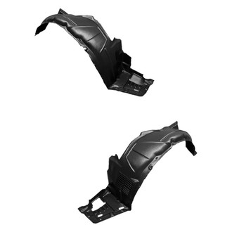 Sherman® - Front Driver and Passenger Side Fender Liner Set (Value Line)