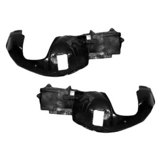Sherman® - Front Rearward Driver and Passenger Side Fender Liner Rear Section Set (Value Line)