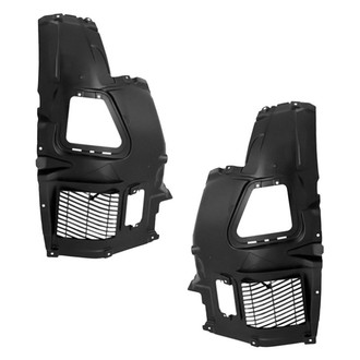 Sherman® - Front Forward Driver and Passenger Side Fender Liner Set (CAPA Certified)