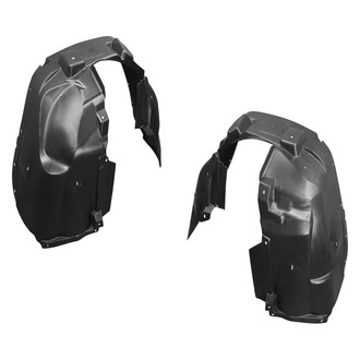 Sherman® - Front Driver and Passenger Side Fender Liner Set (Value Line)