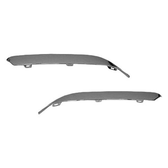 Sherman® - Front Driver and Passenger Side Bumper Impact Strip Set (Value Line)