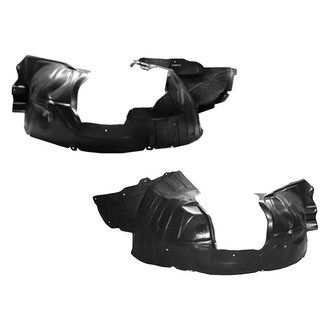 Sherman® - Front Driver and Passenger Side Fender Liner Set (CAPA Certified)
