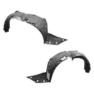 Sherman® - Front Driver and Passenger Side Fender Liner Set (CAPA Certified)
