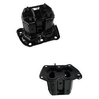 Sherman® - Front Driver and Passenger Side Bumper Cover Reinforcement Bracket Set (Value Line)